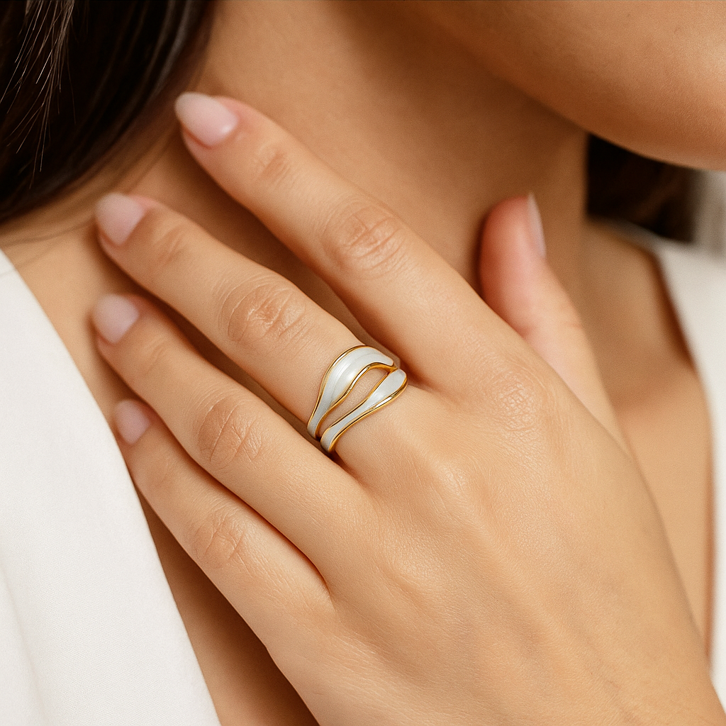 Teresa - Guld vintage ring