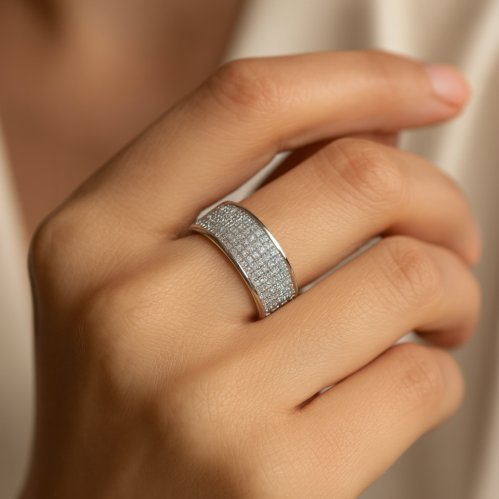 Luciana - Glitrende ring