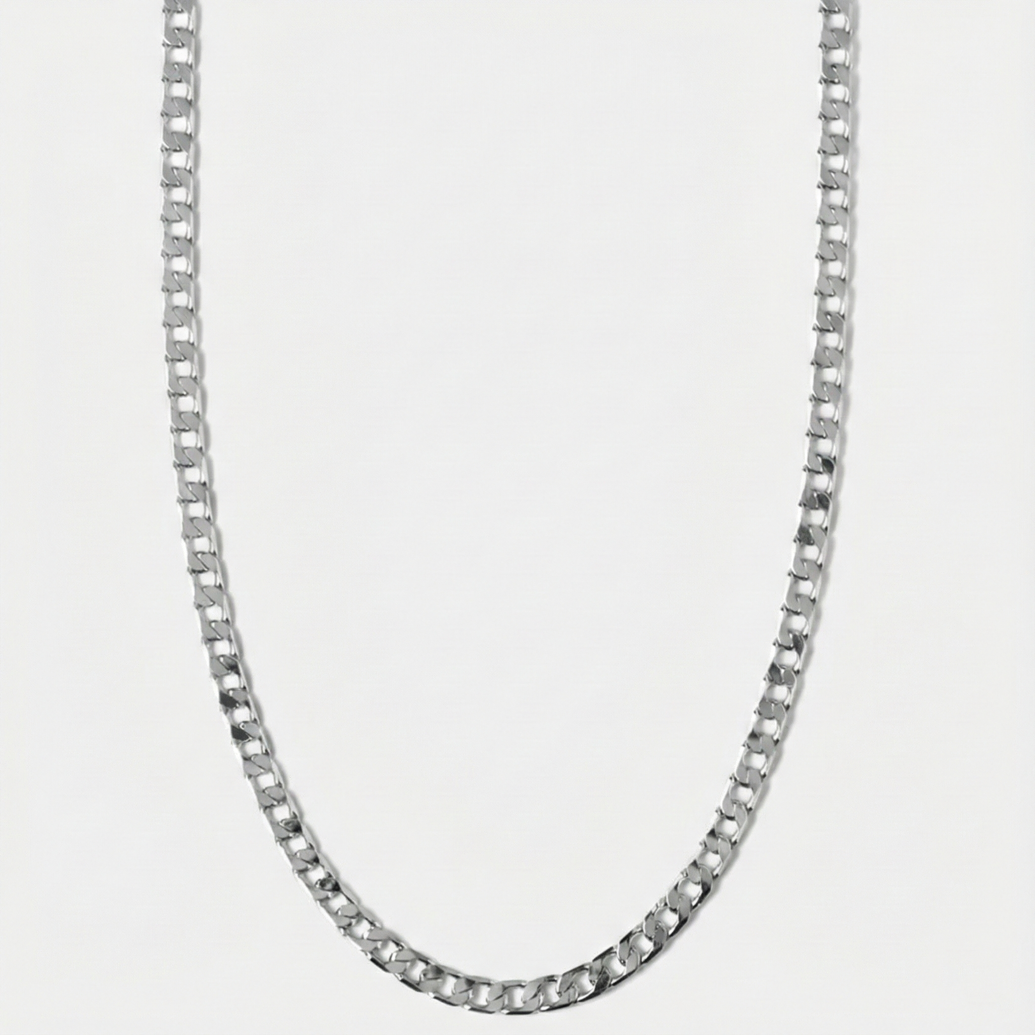 Halskæde af flade ringe